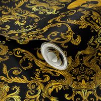 Dread Damask in Gilded