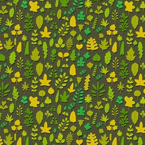 leaves pattern