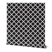 Aztec Trellis in Black