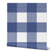 Navy 6" Buffalo Plaid 