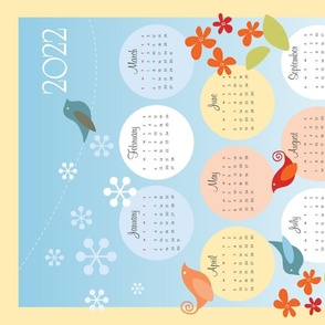 2022 Four Seasons Calendar