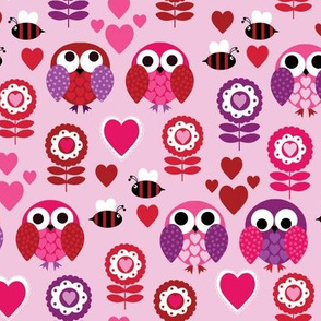 Quirky Bees and Owls