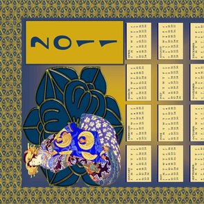 Kimono Calendar 2011