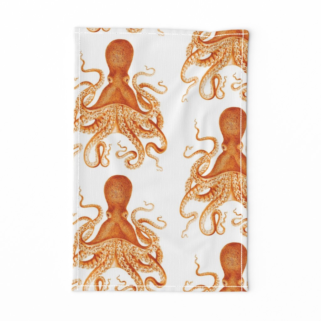 Octopus Oasis in Goldfish Orange