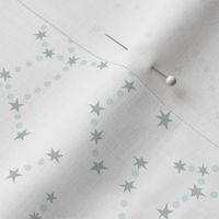M - Star Constellations White & Gray