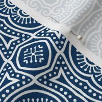  Chinese Indigo Tiles ~ Bian ~ Variation Shyr