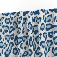 Etosha Leopard Skin in Blue