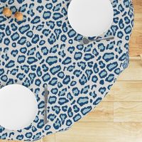 Etosha Leopard Skin in Blue