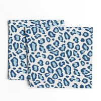 Etosha Leopard Skin in Blue