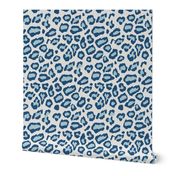 Etosha Leopard Skin in Blue