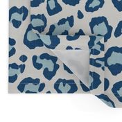 Etosha Leopard Skin in Blue