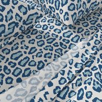 Etosha Leopard Skin in Blue