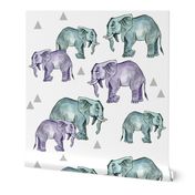 Elephants and Triangles - Larger Scale