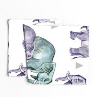 Elephants and Triangles - Larger Scale