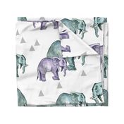 Elephants and Triangles - Larger Scale