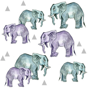 Elephants and Triangles - Smaller Scale