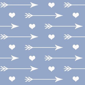 Hearts And Arrows Blue