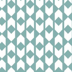 Teal Chevron