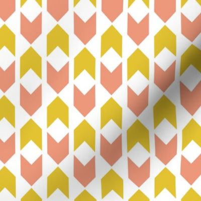 Candy & Gold Chevron