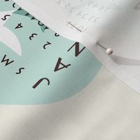 Super Tweet 2011 Tea Towel Calendar (click on title to see image right side up)