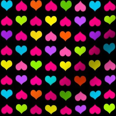 Plenty Of Hearts Multi Black