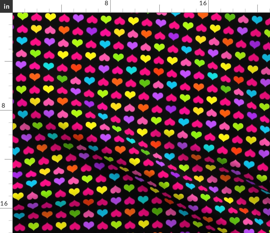 Plenty Of Hearts Multi Black