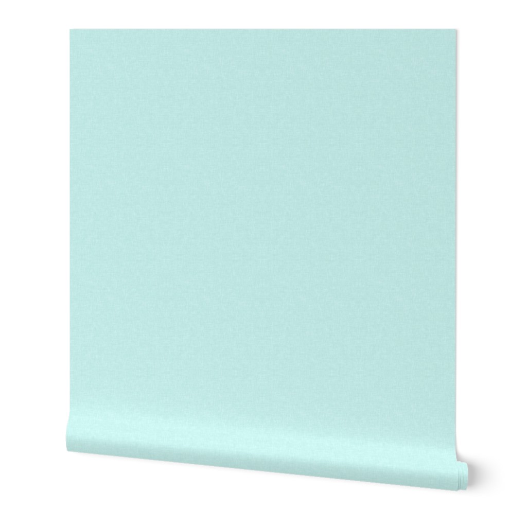 Solid Linen in Light Aqua