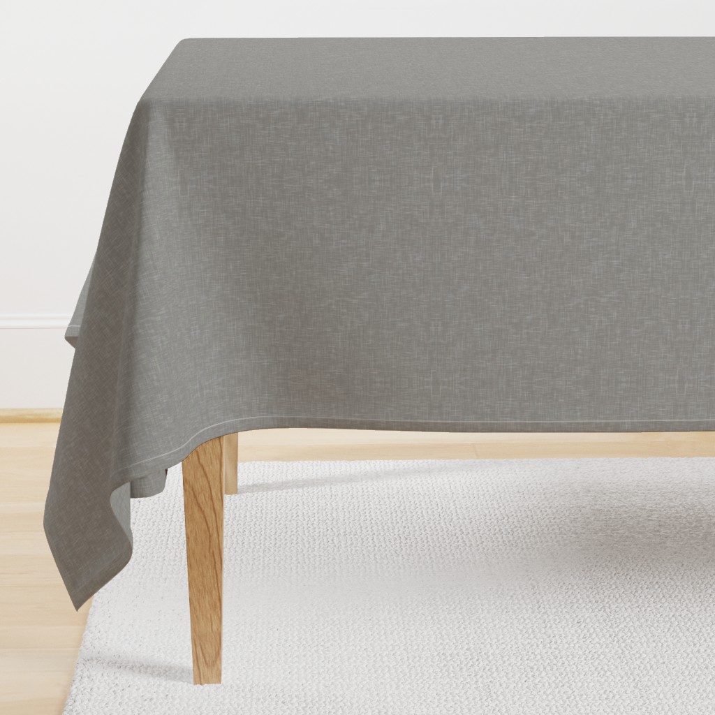 Solid Linen in Gray