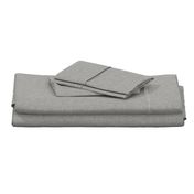 Solid Linen in Gray