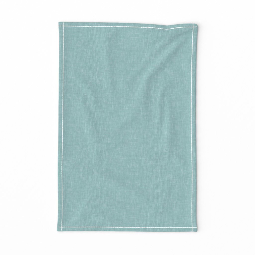 Aquamarine Solid Linen