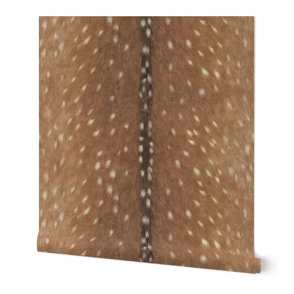 Deer Hide Fabric and Wallpaper