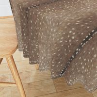 Deer Hide Fabric and Wallpaper in Taupe