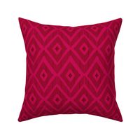 Ikat red & pink