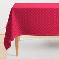 Ikat red & pink