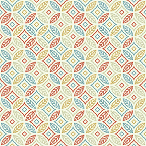 Geometric pattern, 18"