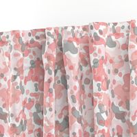 Pink & Gray Camo like design