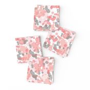 Pink & Gray Camo like design