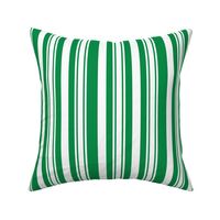 Green And White Stripes