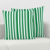 Green And White Stripes