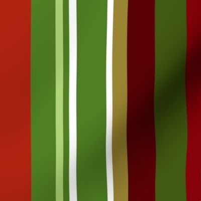 Apples stripes mirrored