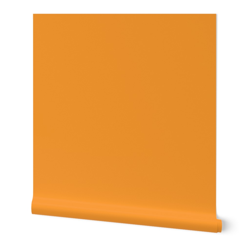 sunny stormy solid orange