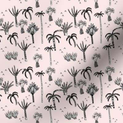 palm tree jungle pink - elvelyckan