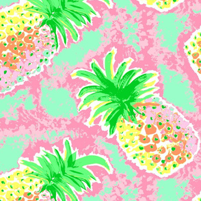 Pineapple in Pastel