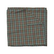 Fraser Hunting tartan, 6" weathered