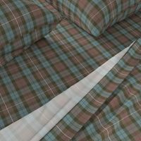 Fraser Hunting tartan, 6" weathered