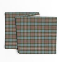 Fraser Hunting tartan, 6" weathered