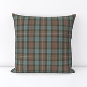 Fraser Hunting tartan, 6" weathered