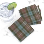 Fraser Hunting tartan, 6" weathered