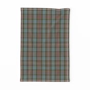 Fraser Hunting tartan, 6" weathered