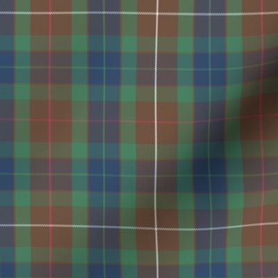 Fraser hunting tartan, 6", modern colors